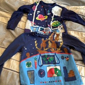 2 long sleeve mini Boden shirts in great condition